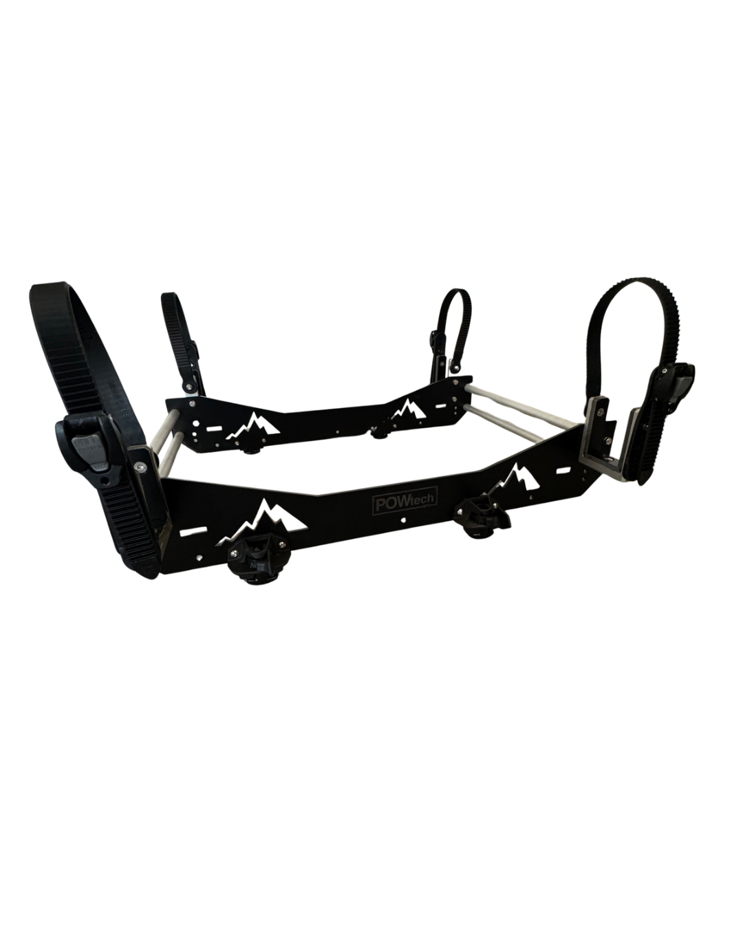 Powtech Flip Kit — Quick-Release Ski Rack for Ski-Doo LinQ