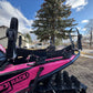 Powtech Flip Kit – Quick-Release Ski Rack for Ski-Doo LinQ (2026 Short Tunnel Compatible)